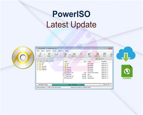 Independent update of Moveable Poweriso 7.3